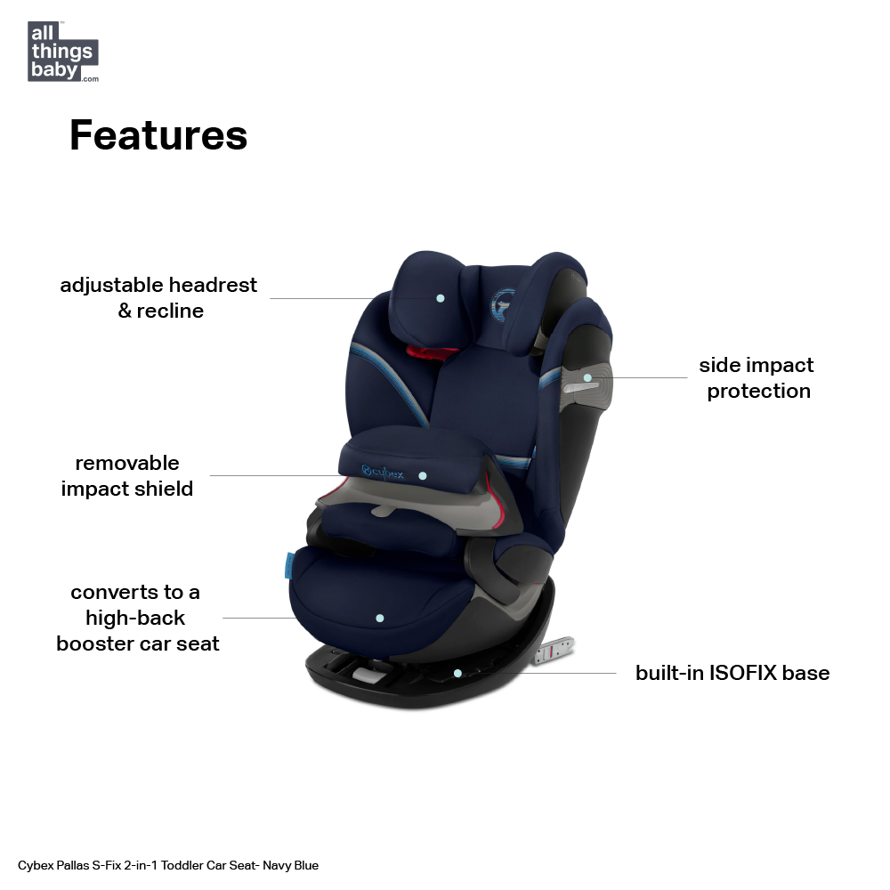 Cybex Pallas S-fix 2-in-1 Toddler Car Seat – AllThingsBaby.com